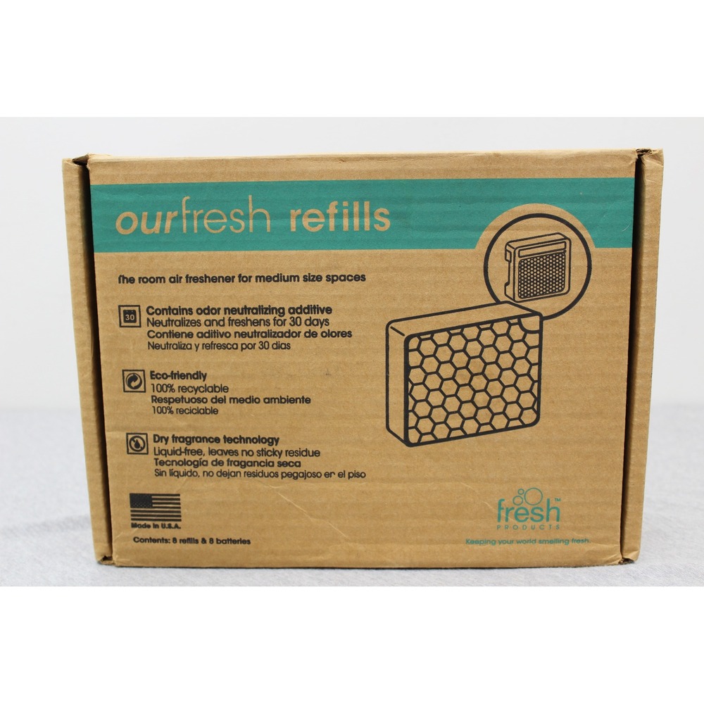 Fresh Products ourfresh Refills Mango 8ct Orange Air Freshener Dry Fragrance NEW